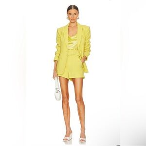 Cinq à Sept Yellow Women Shorts Pomelo